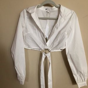 COPY - Roxanne o ring tie top - revolve